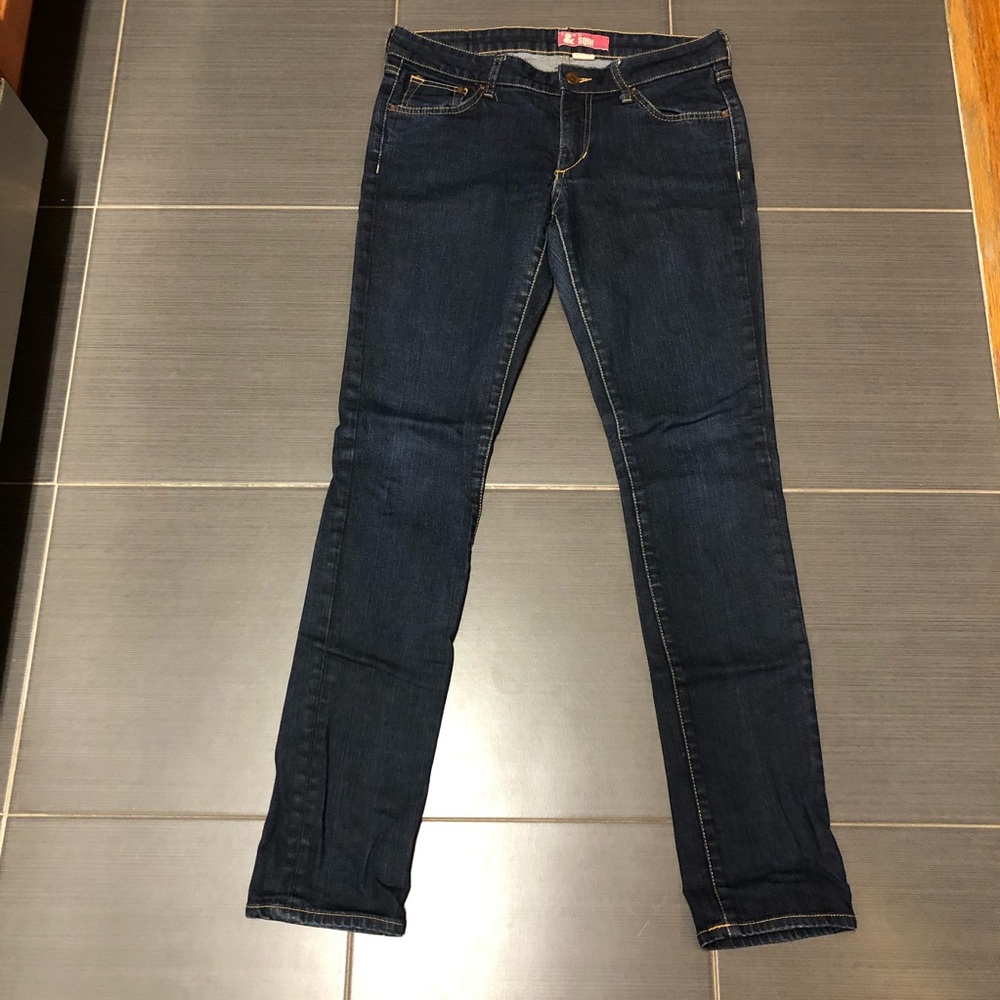 H&M Sqin Skinny Jeans dark blue